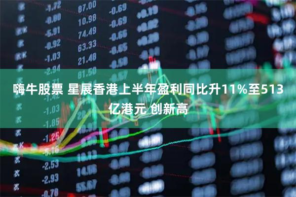 嗨牛股票 星展香港上半年盈利同比升11%至513亿港元 创新高