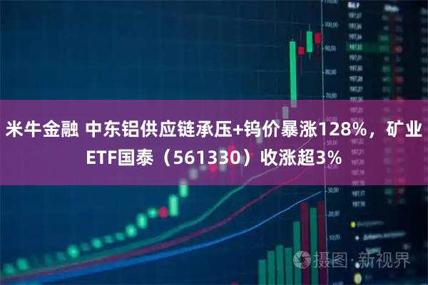 米牛金融 中东铝供应链承压+钨价暴涨128%,矿业ETF国泰(561330)收涨超3%
